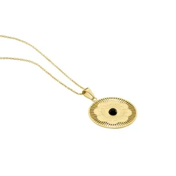 Histoire d'Or Collier Sautoir Acier Doré  Staffan Agate Online