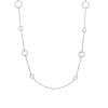 Histoire d'Or Collier Sautoir Paquito Argent Blanc Discount