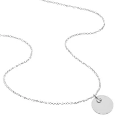 Histoire d'Or Collier Sautoir Paula Argent Blanc Oxyde De Zirconium Sale