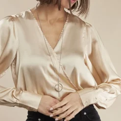 Histoire d'Or Collier Sautoir Timie Acier Blanc Clearance