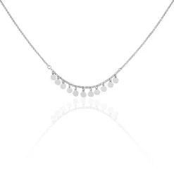 Histoire d'Or Collier Savahna Argent Blanc Best