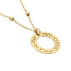 Histoire d'Or Collier Savas Plaqué Or Jaune Best