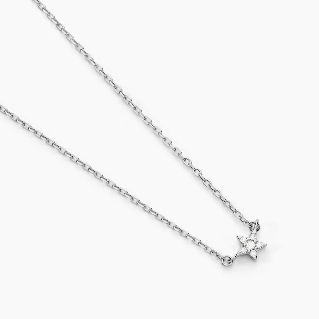 Histoire d'Or Collier Saya Argent Blanc Oxyde De Zirconium Clearance