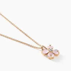 Histoire d'Or Collier Sendai Plaqué Or Jaune Oxyde De Zirconium Hot