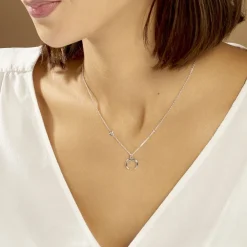 Histoire d'Or Collier Serenella Argent Blanc Oxyde De Zirconium