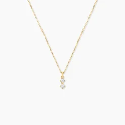 Histoire d'Or Collier Serenya Or Jaune Diamant Synthétique