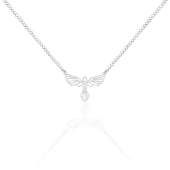 Histoire d'Or Collier Sevinc Argent Blanc