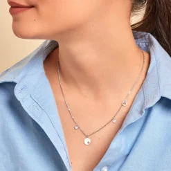 Histoire d'Or Collier Seyma Argent Blanc Oxyde De Zirconium Online