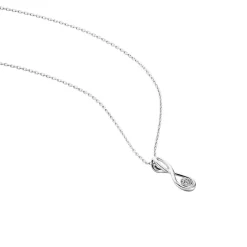 Histoire d'Or Collier Shaeen Or Blanc Diamant Outlet