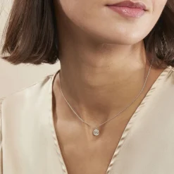 Histoire d'Or Collier Shereen Argent Blanc Clearance