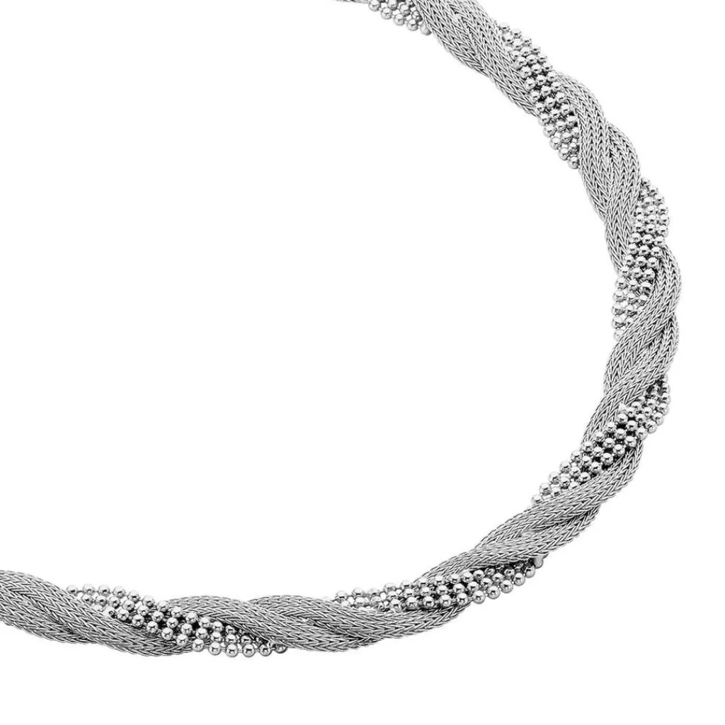 Histoire d'Or Collier Sheridan Argent Blanc Discount