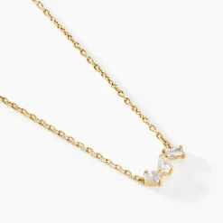 Histoire d'Or Collier Shiny Garden Or Jaune Oxyde De Zirconium Discount