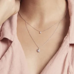 Histoire d'Or Collier Shone Argent Oxyde De Zirconium Best