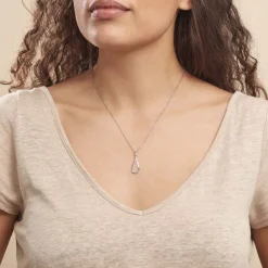 Histoire d'Or Collier Sila Argent Blanc Online