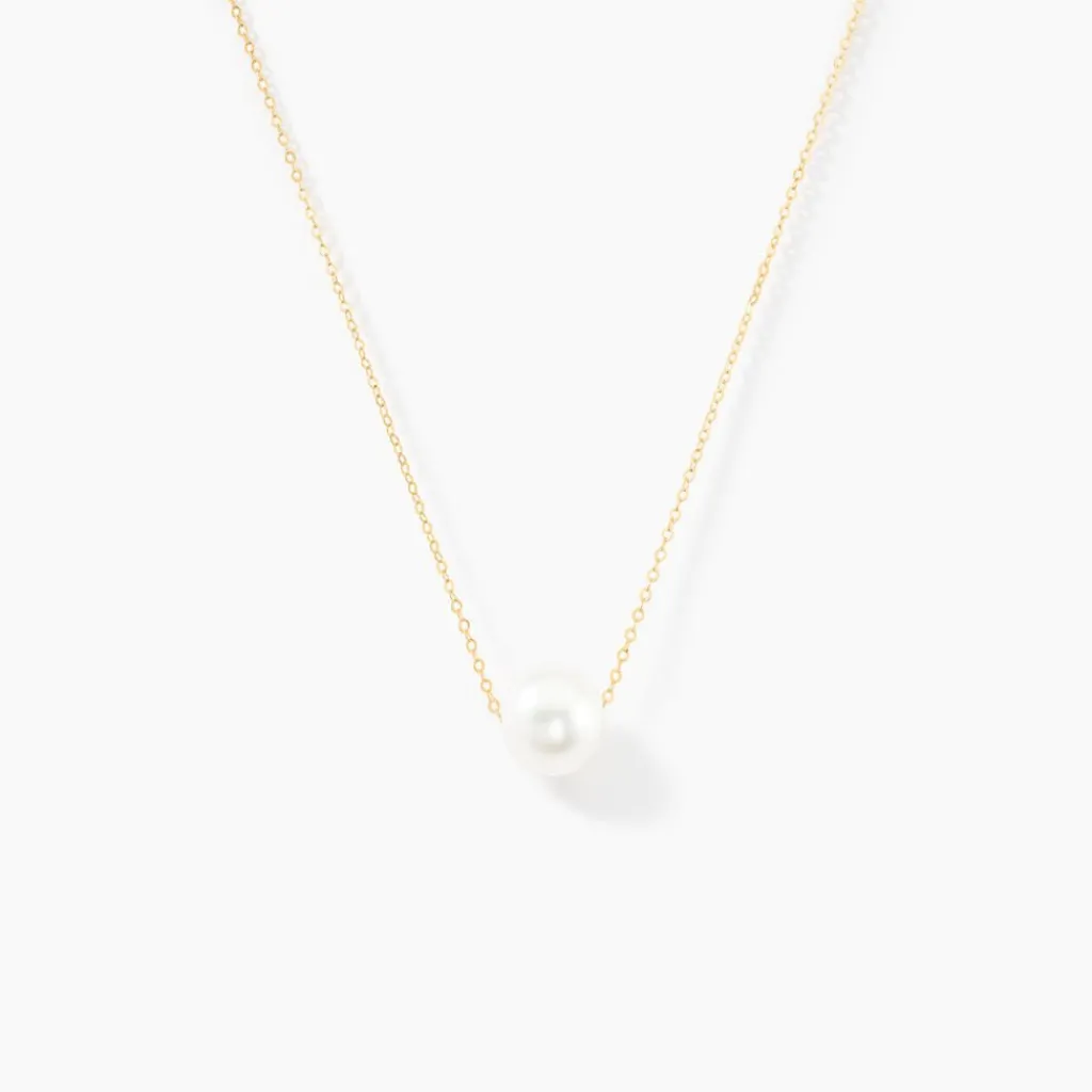 Histoire d'Or Collier Sissy Or Jaune Perle De Culture or jaune perle nacre Best