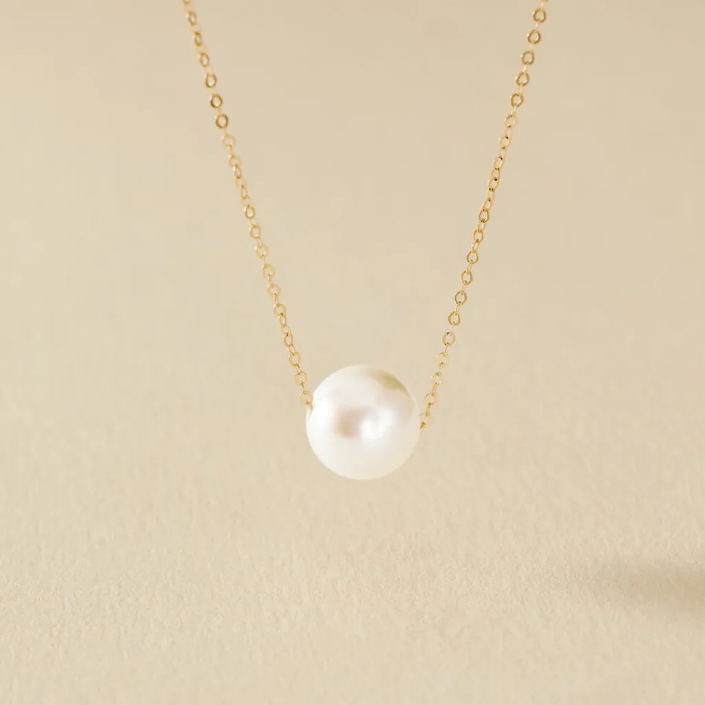 Histoire d'Or Collier Sissy Or Jaune Perle De Culture or jaune perle nacre Best