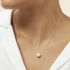 Histoire d'Or Collier Sissy Or Jaune Perle De Culture or jaune perle nacre Best