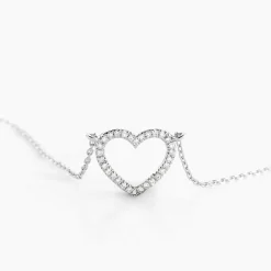 Histoire d'Or Collier Sloanne Or Blanc Diamant Clearance