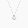 Histoire d'Or Collier Sohaliaae Argent Blanc Perle De Culture Et Oxyde De Zirconium Outlet