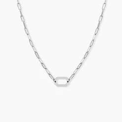 Histoire d'Or Collier Soho Argent Blanc Best