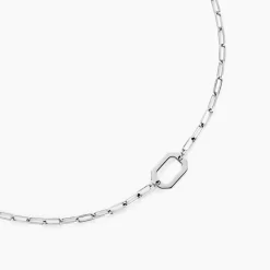 Histoire d'Or Collier Soho Argent Blanc Best