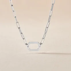 Histoire d'Or Collier Soho Argent Blanc Best