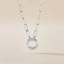 Histoire d'Or Collier Soho Argent Blanc