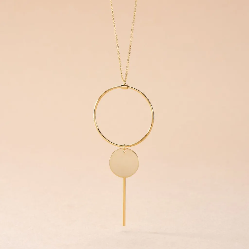 Histoire d'Or Collier Solaire Or Jaune Discount