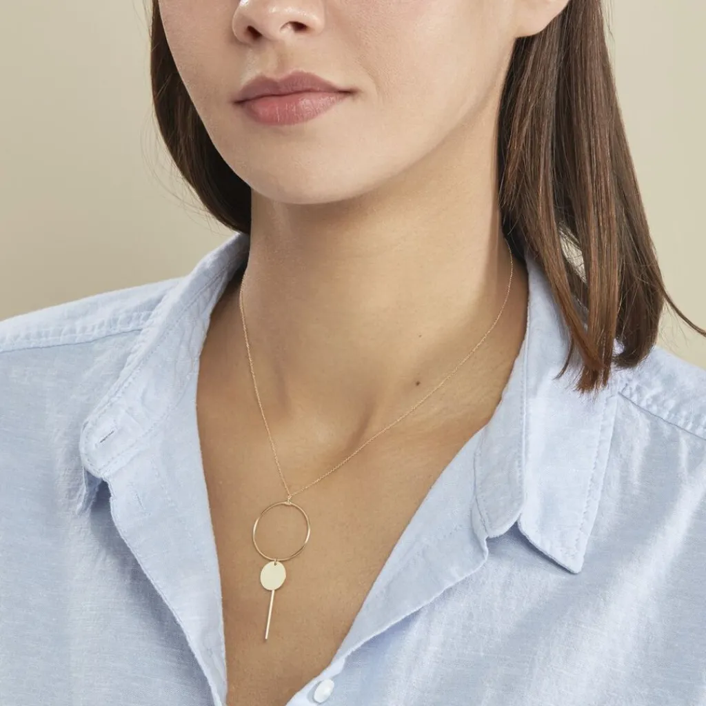 Histoire d'Or Collier Solaire Or Jaune Discount