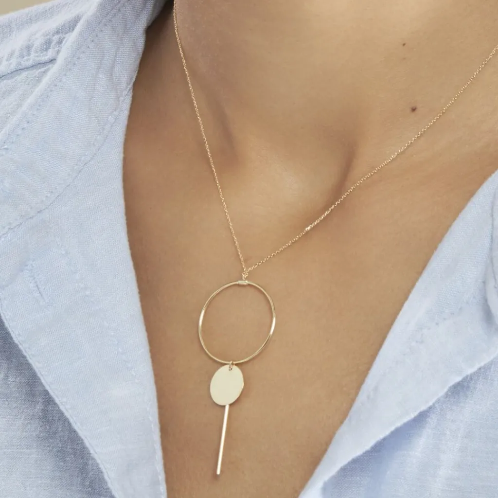 Histoire d'Or Collier Solaire Or Jaune Discount