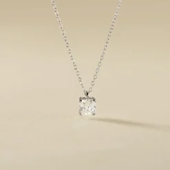 Histoire d'Or Collier Solitaire Argent Lyanna Sale