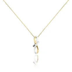 Histoire d'Or Collier Soukayna Or Bicolore Diamant Clearance