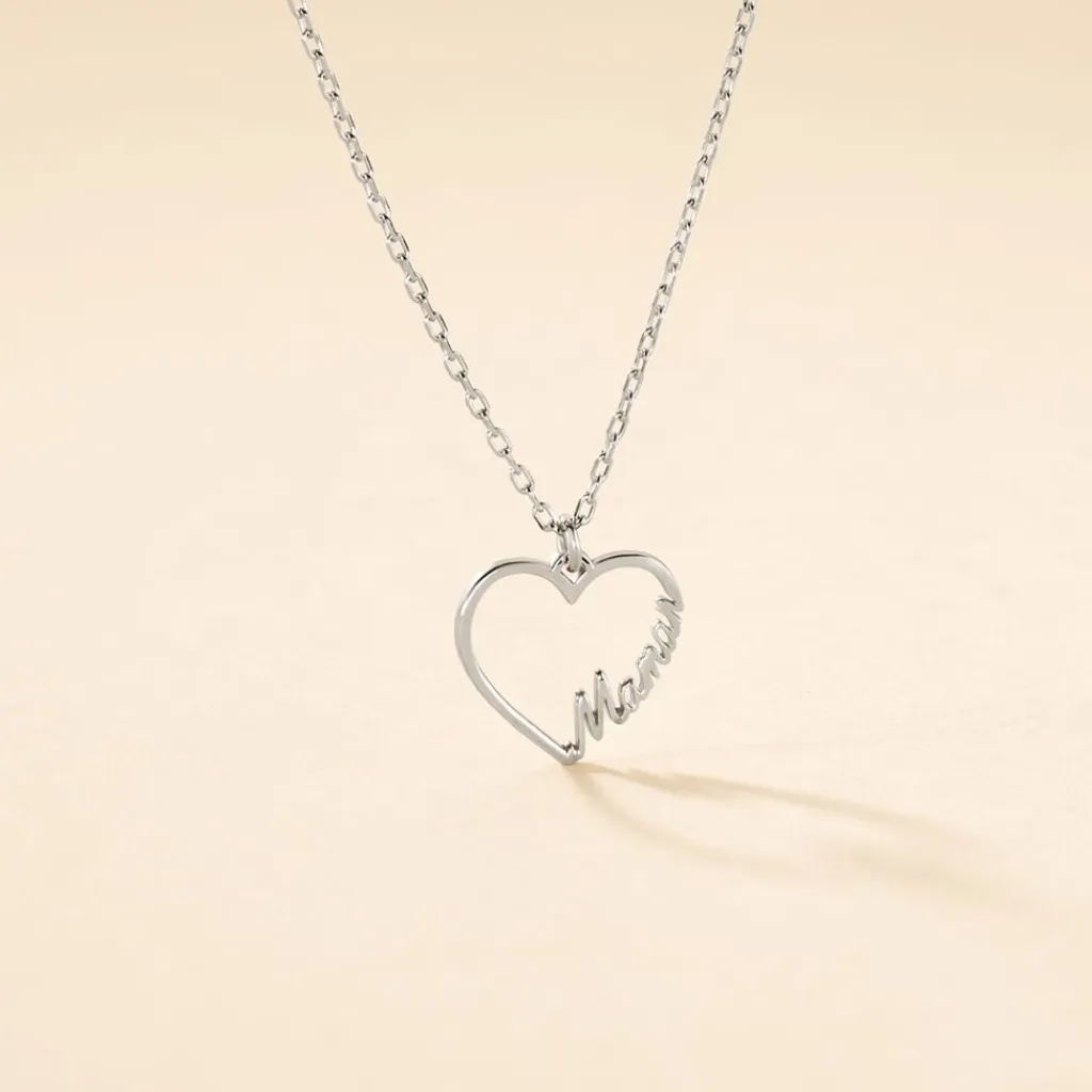 Histoire d'Or Collier Soumia Argent Blanc Hot