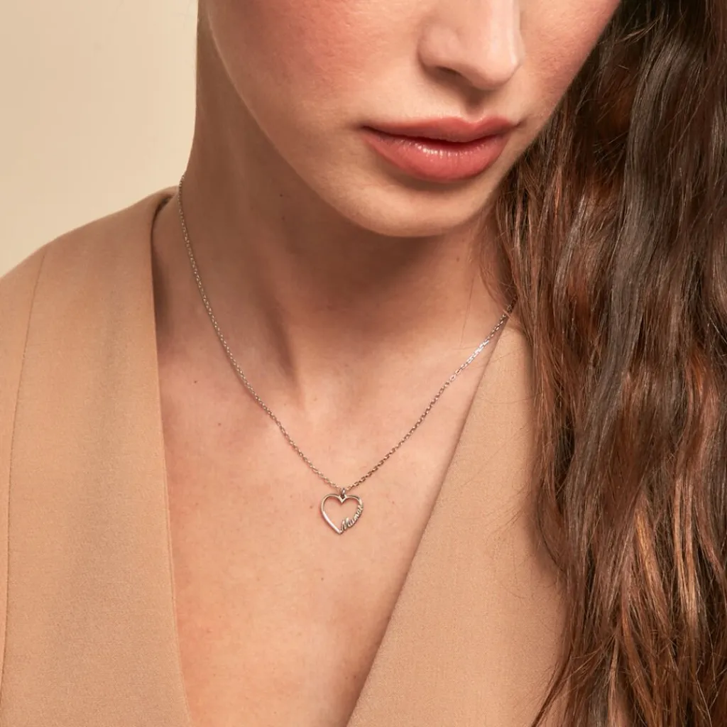 Histoire d'Or Collier Soumia Argent Blanc Hot