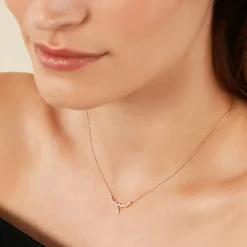 Histoire d'Or Collier Sparkle Or Jaune Oxyde De Zirconium Online