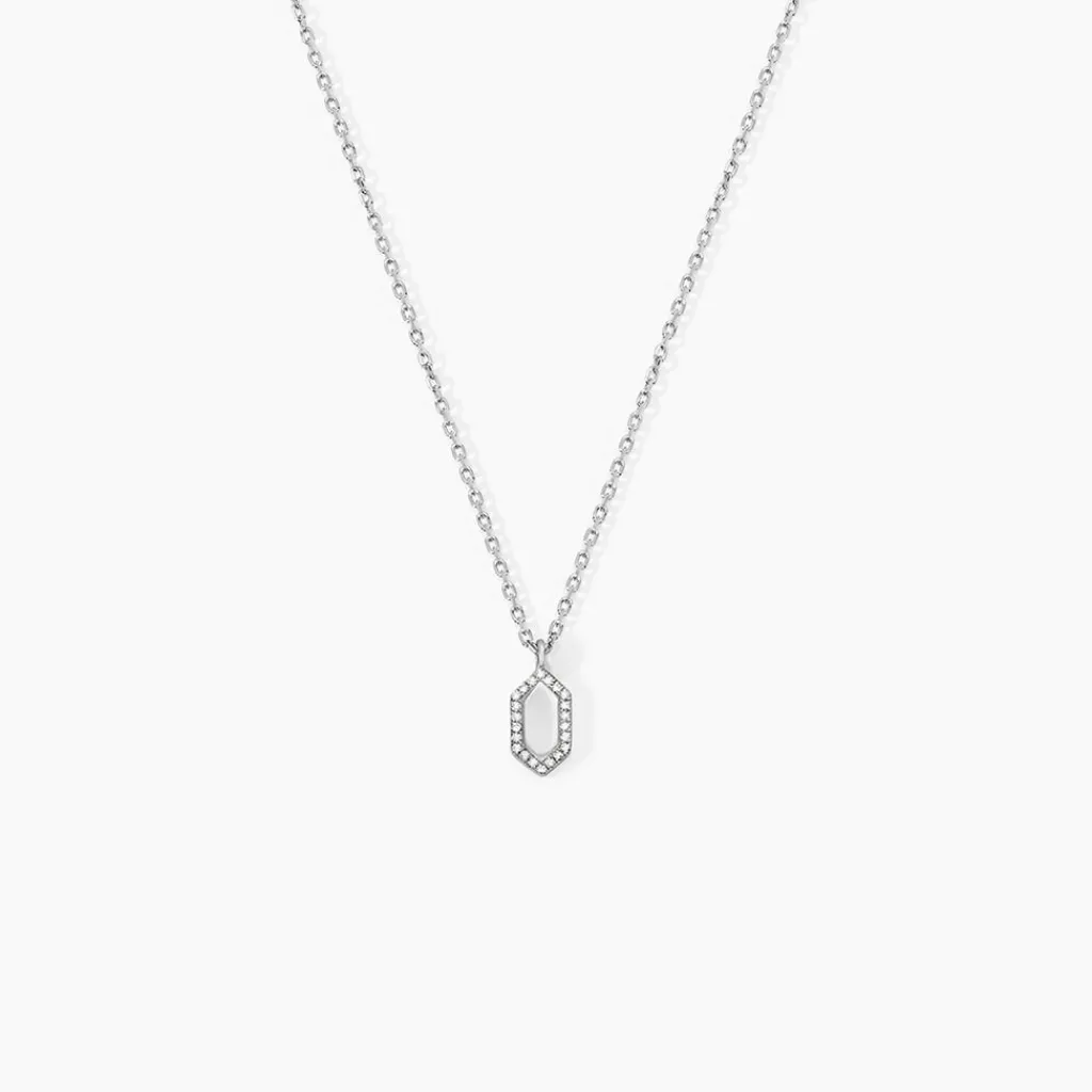 Histoire d'Or Collier Stellie Argent Blanc Oxyde De Zirconium Discount