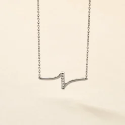 Histoire d'Or Collier Suraj Argent Blanc Oxyde De Zirconium Outlet