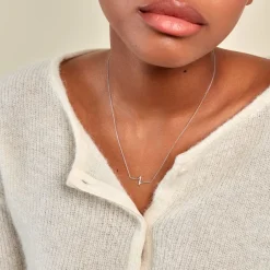 Histoire d'Or Collier Suraj Argent Blanc Oxyde De Zirconium Outlet