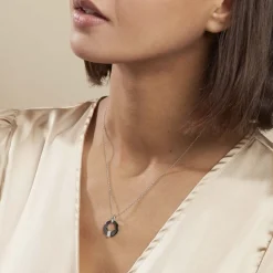 Histoire d'Or Collier Suzanne Argent Blanc Céramique Et Oxyde De Zirconium Discount