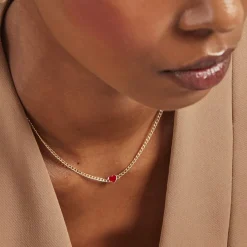 Histoire d'Or Collier Sweetheart Or Jaune New