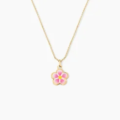 Histoire d'Or Collier Syna Fleur Or Jaune New