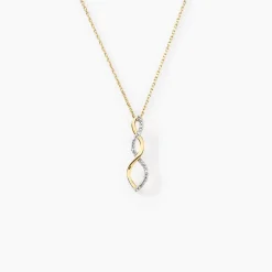 Histoire d'Or Collier Taimi Or Jaune Diamant New