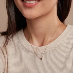 Histoire d'Or Collier Tameka Or Bicolore Saphir Diamant New