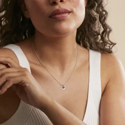 Histoire d'Or Collier Tatienne Argent Blanc Outlet