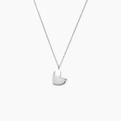 Histoire d'Or Collier Te Amo Argent Blanc Clearance