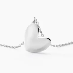 Histoire d'Or Collier Te Amo Argent Blanc Clearance
