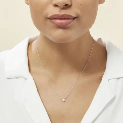 Histoire d'Or Collier Teani Or Blanc Diamant Sale
