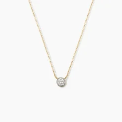 Histoire d'Or Collier Teani or jaune diamant Sale