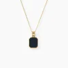 Histoire d'Or Collier Tertius Or Jaune Onyx Online