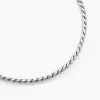 Histoire d'Or Collier Thies Acier Blanc New
